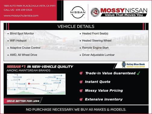 Everest White Pearl/Super Black 2026 Nissan Rogue Platinum