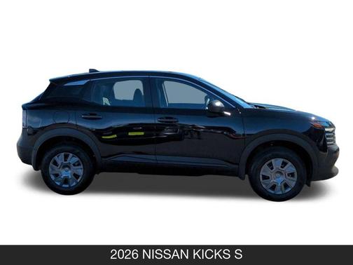Super Black 2026 Nissan Kicks S
