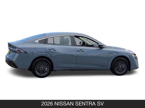 Atlantic Gray Metallic 2026 Nissan Sentra SV