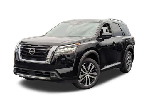 Super Black 2025 Nissan Pathfinder Platinum FWD