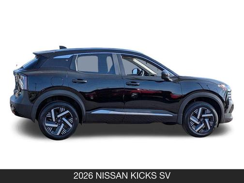 Super Black 2026 Nissan Kicks SV