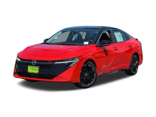 Energetic Ember/Super Black 2026 Nissan Sentra SR
