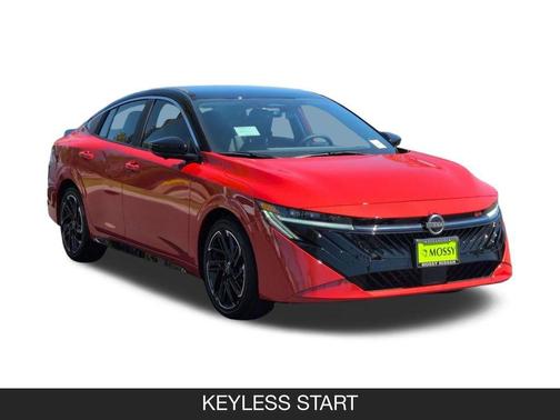 Energetic Ember/Super Black 2026 Nissan Sentra SR