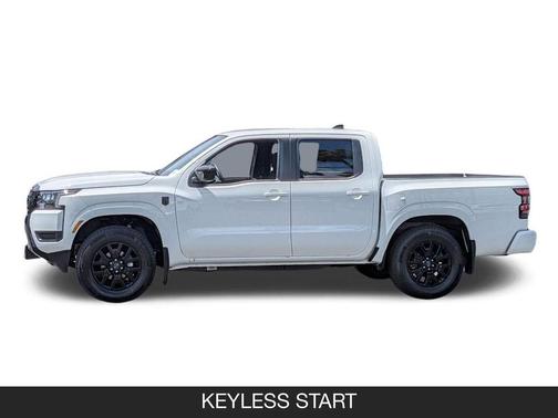 Glacier White 2026 Nissan Frontier SV