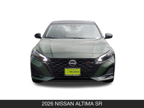 Tactical Green Metallic/Super Black 2026 Nissan Altima SR FWD