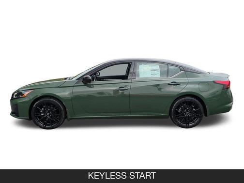 Tactical Green Metallic/Super Black 2026 Nissan Altima SR FWD