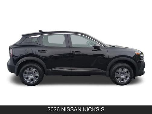 Super Black 2026 Nissan Kicks S
