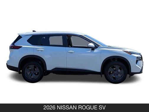 Everest White Pearl Tricoat 2026 Nissan Rogue SV