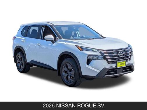 Everest White Pearl Tricoat 2026 Nissan Rogue SV