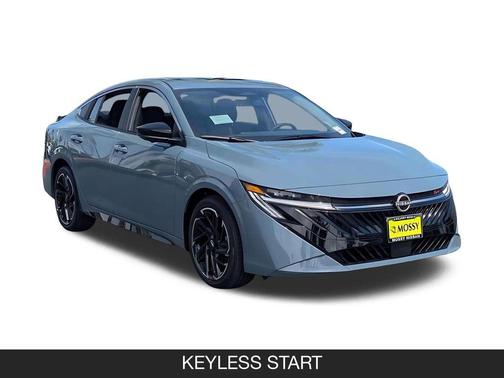 Atlantic Gray Metallic 2026 Nissan Sentra SR