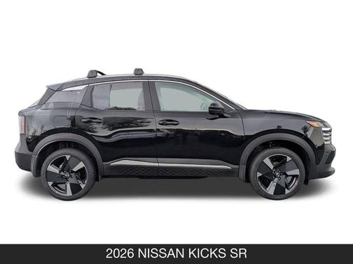 Super Black 2026 Nissan Kicks SR