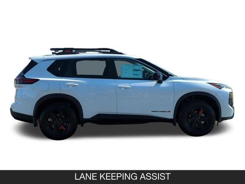 Everest White Pearl Tricoat 2026 Nissan Rogue Rock Creek