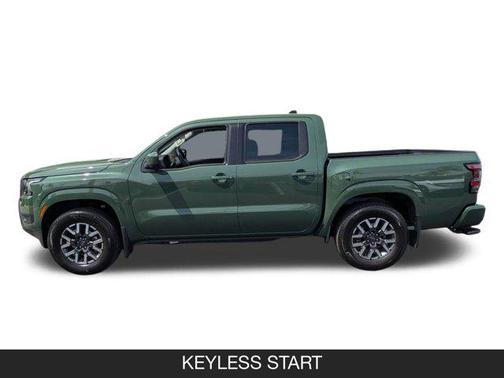 Tactical Green Metallic 2026 Nissan Frontier SV