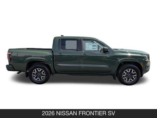 Tactical Green Metallic 2026 Nissan Frontier SV