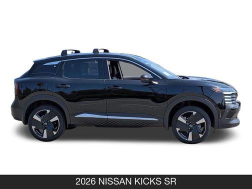 Super Black 2026 Nissan Kicks SR