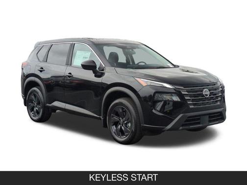 Super Black 2026 Nissan Rogue SV