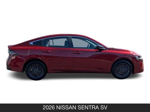 Scarlet Ember Tintcoat 2026 Nissan Sentra SV