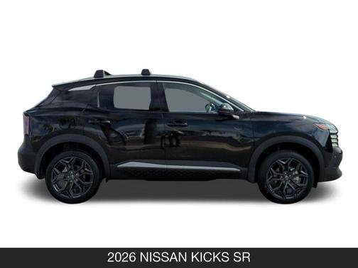 Super Black 2026 Nissan Kicks SR