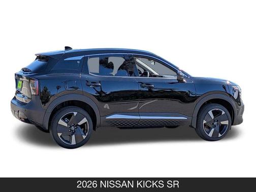 Super Black 2026 Nissan Kicks SR