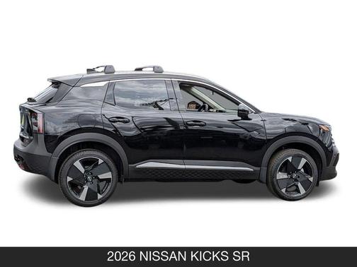 Super Black 2026 Nissan Kicks SR