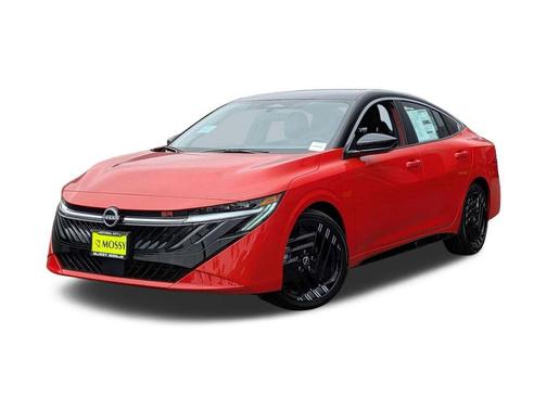 Energetic Ember/Super Black 2026 Nissan Sentra SR