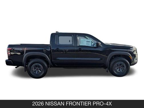 Super Black 2026 Nissan Frontier PRO-4X