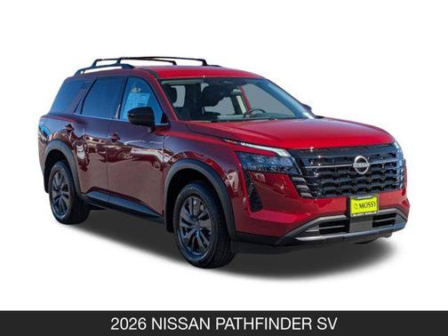 Scarlet Ember Tintcoat 2026 Nissan Pathfinder SV