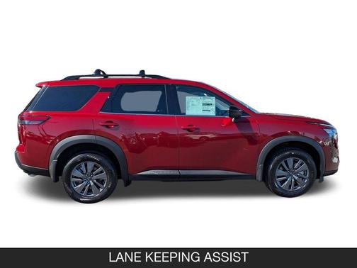 Scarlet Ember Tintcoat 2026 Nissan Pathfinder SV