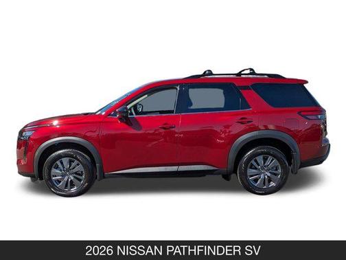 Scarlet Ember Tintcoat 2026 Nissan Pathfinder SV