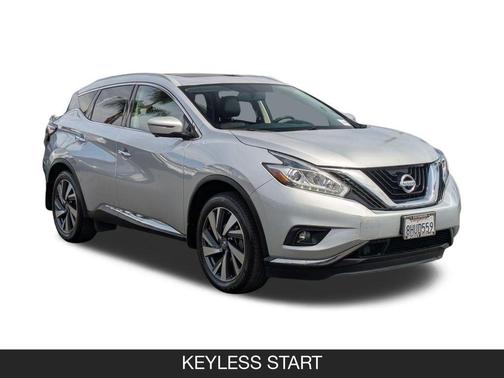 Brilliant Silver Metallic 2018 Nissan Murano Platinum