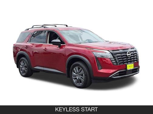 Scarlet Ember Tintcoat 2026 Nissan Pathfinder SV