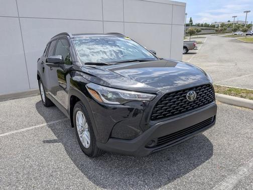 Jet Black 2023 Toyota Corolla Cross LE
