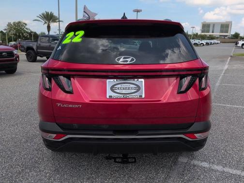 Calypso Red 2022 Hyundai TUCSON SEL