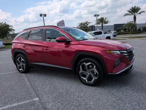 Calypso Red 2022 Hyundai TUCSON SEL
