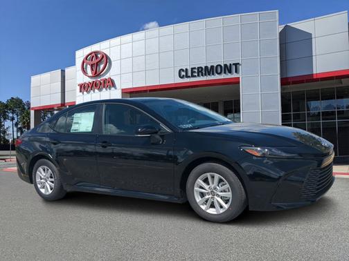 Black 2026 Toyota Camry LE