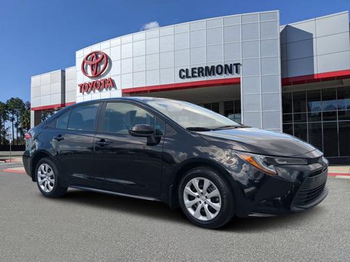 Black 2025 Toyota Corolla LE