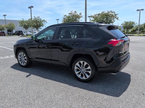 Midnight Black Metallic 2021 Toyota RAV4 XLE Premium
