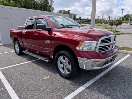 Deep Cherry Red Crystal Pearlcoat 2015 RAM 1500 Big Horn