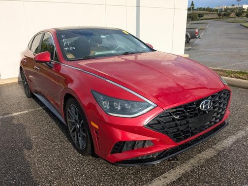 Calypso Red 2020 Hyundai SONATA Limited