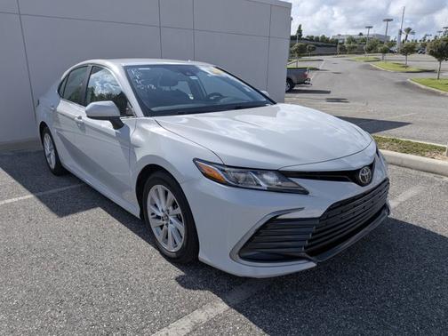 White 2022 Toyota Camry LE