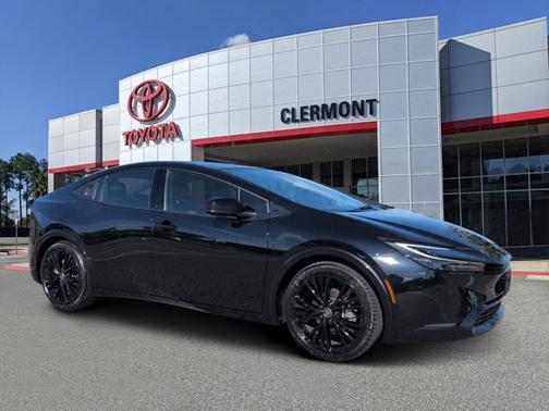 Midnight Black Metallic 2025 Toyota Prius Nightshade