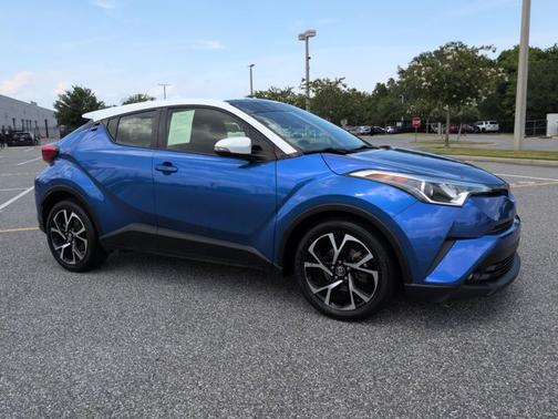 Blue 2018 Toyota C-HR XLE