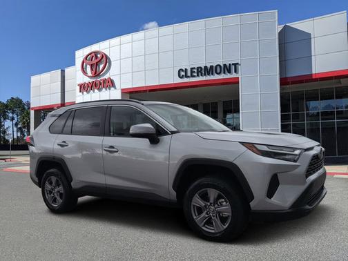 Silver Sky Metallic 2024 Toyota RAV4 Hybrid XLE