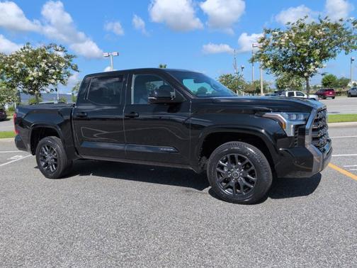 Midnight Black Metallic 2023 Toyota Tundra Platinum