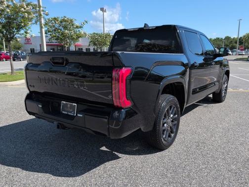 Midnight Black Metallic 2023 Toyota Tundra Platinum