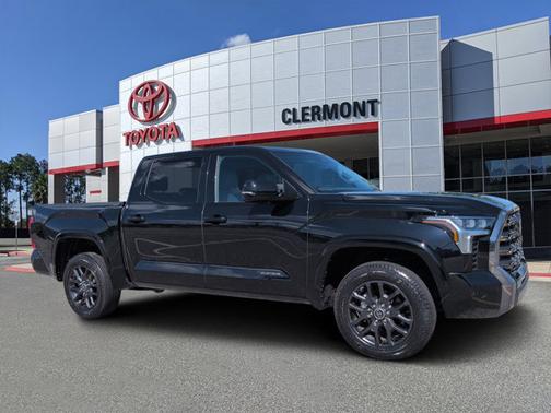 Midnight Black Metallic 2023 Toyota Tundra Platinum