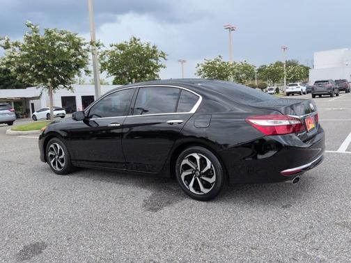 Black 2017 Honda Accord EX-L V6