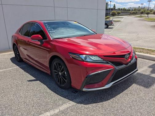 Red 2024 Toyota Camry XSE