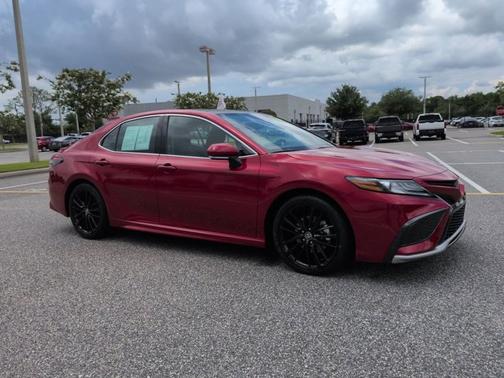 Red 2024 Toyota Camry XSE