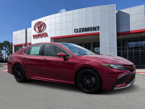 Red 2024 Toyota Camry XSE
